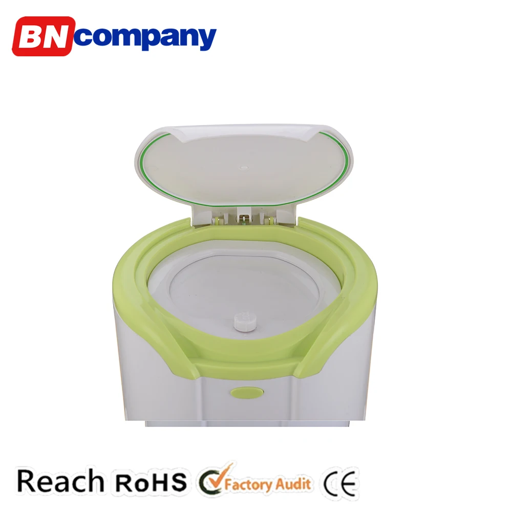 Big Size With 12 Meter Garbage Bags ABS Plastic Dustbin Pedal Trash Can