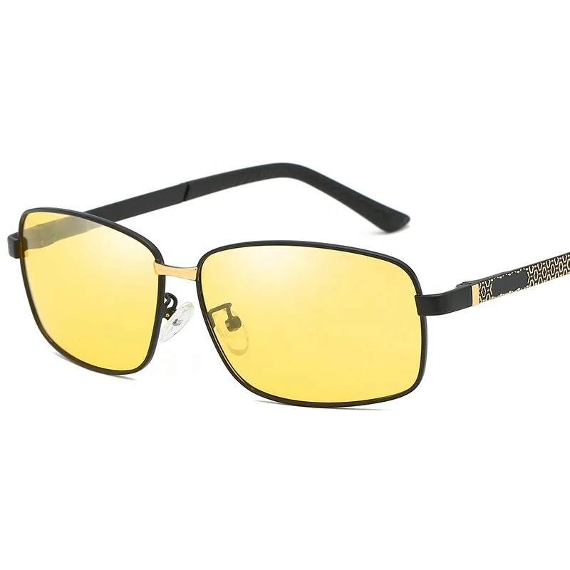 
2019 Ready Goods High Quality Classic Wholesale Men Photochromic Eyewear Night Vision Goggles Polarized Sunglasses 2807BN 