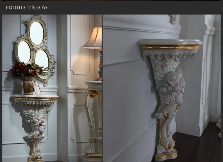 classical bedroom furniture- royalty classic solid wood handcraft console table