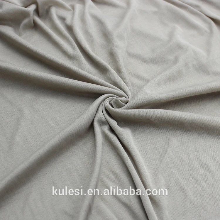 
china wholesale 50D 36F DTY 11m/kg weft interlock composite suit polyester knitted fabric 