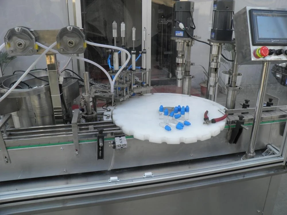 
Automatic plastic bottle e-cigarette filling machine for liquid electronic cigarette 