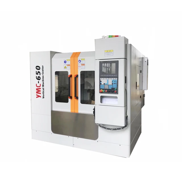 China Hot Selling CNC Type VMC Mill with Tools Siemens Controller YMC650 XYZ Travel 650x400x480mm