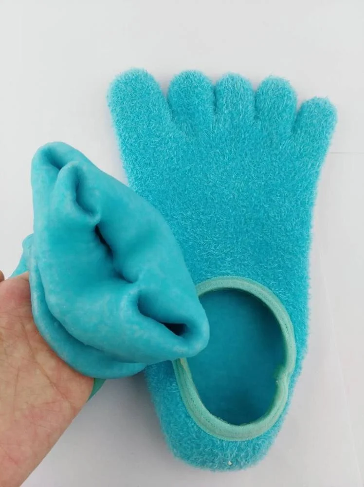 toe sock,gel moisture sock for foot care