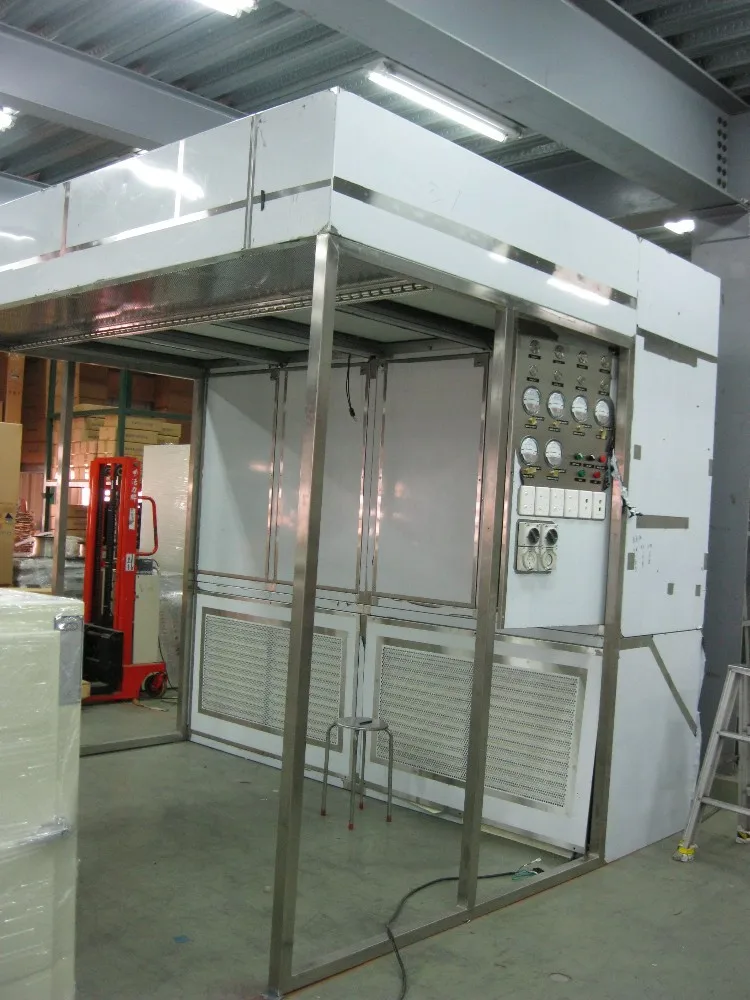 Soft wall clean room with laminar flow Laboratory Class 100 PVC curtain clean booth