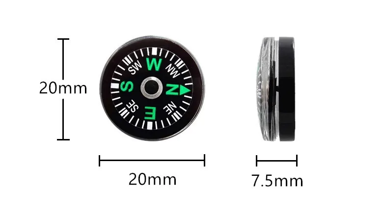 20mm compass for mini bulk surveying compass