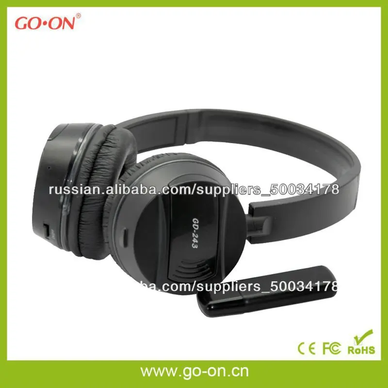 2.4G беспроводная гарнитура с микрофоном для компьютера ПК ноутбук