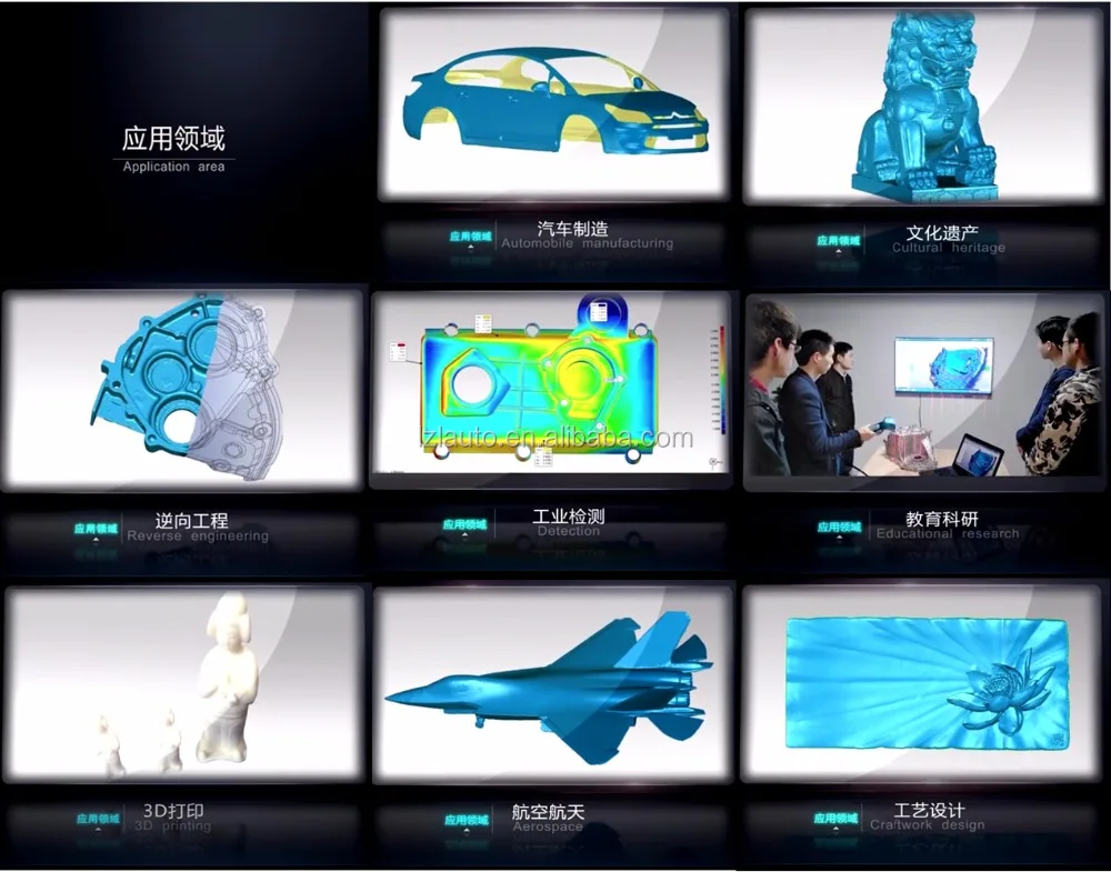 
LZL-S01 Portable Handle 3D Scanner 