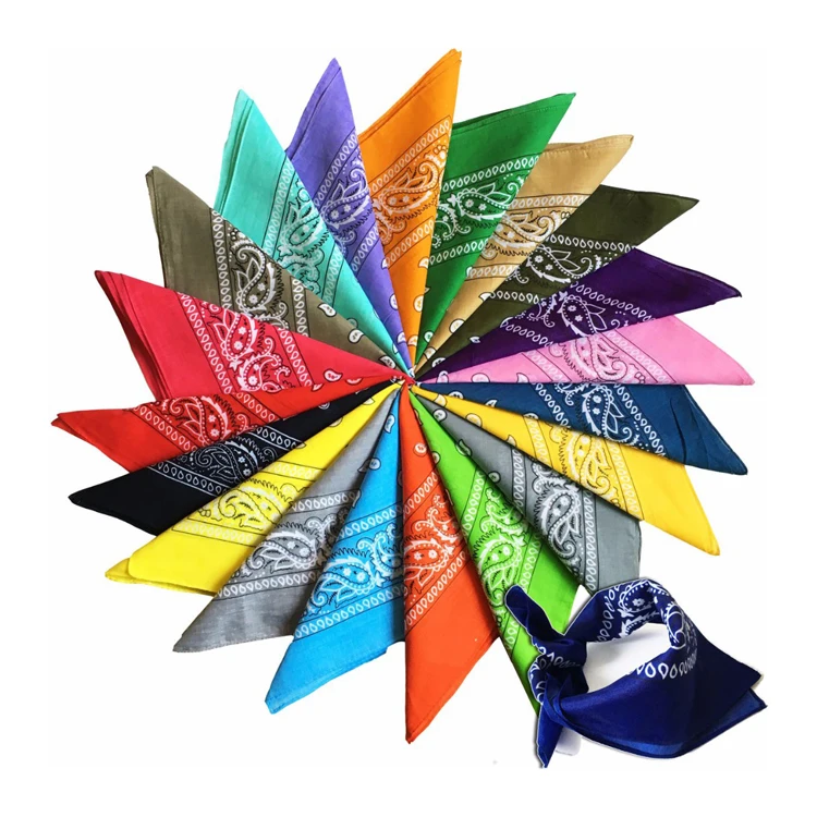 promotional cotton Bandana with custom logo