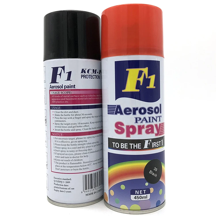 Hot Sale Plastic Acrylic Aerosol Bulk Spray Paint