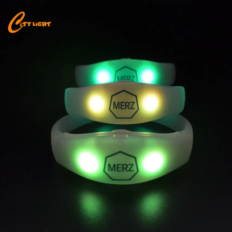 Best price remote controlled led wristband dmx led bracelet