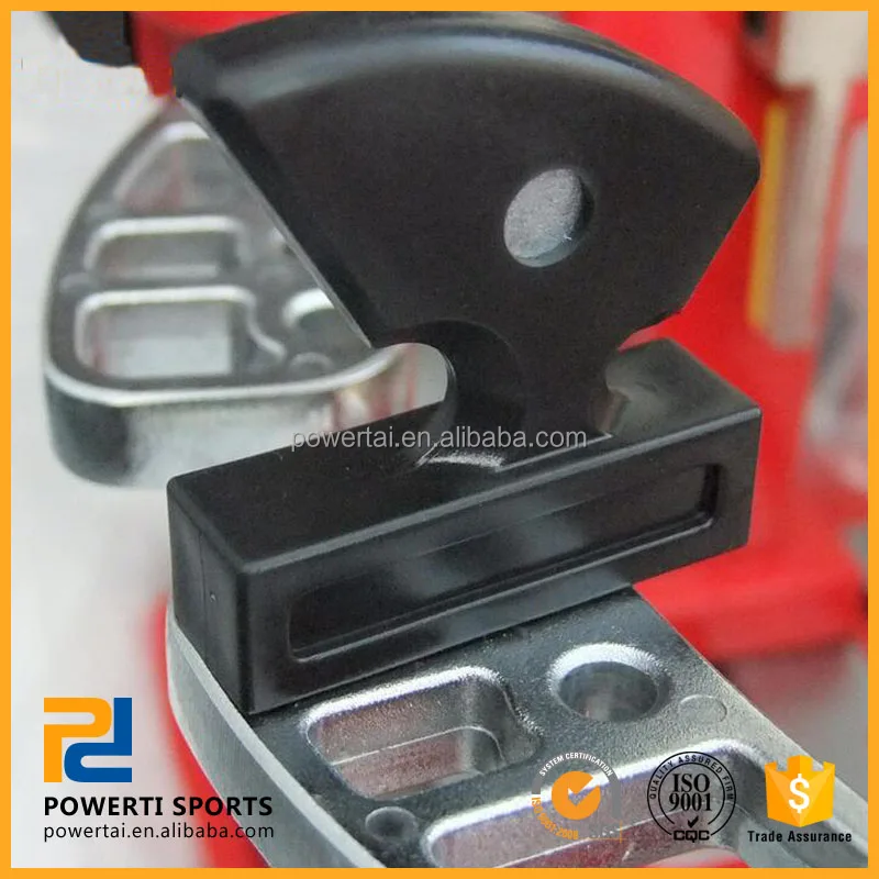 support for tennis and badminton machine racquet