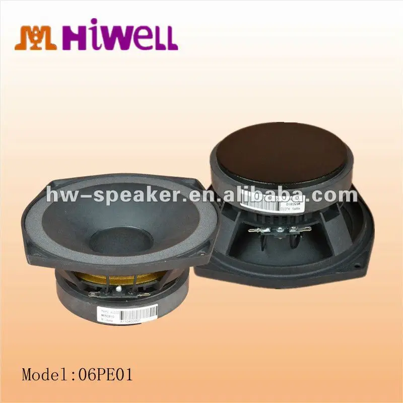 6 inch hifi midrange speaker