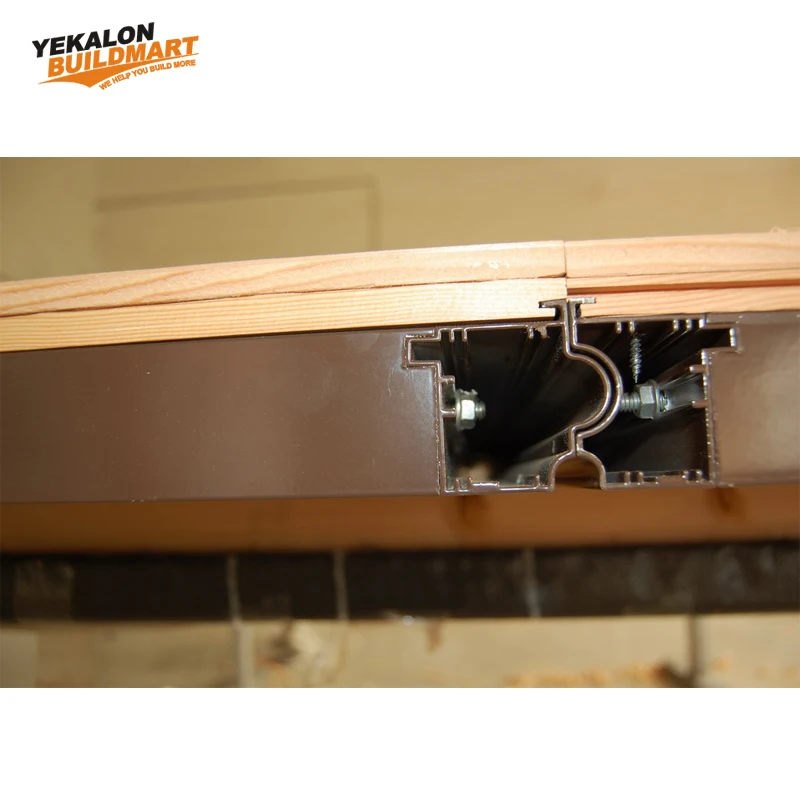 New Hot Sale Wooden Panels Remote Control Garage Door Solid Wood Garage Door