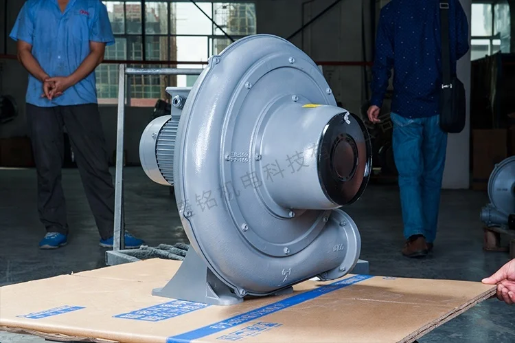 Jieming 1.5KW three-phase heat resistant vortex centrifugal blower fan price