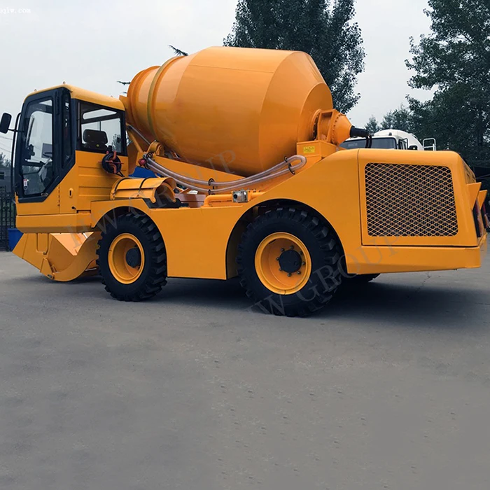 4M3 Mobile Automatic Self-Loading Concrete Mixer Truck, Automixer For Sale