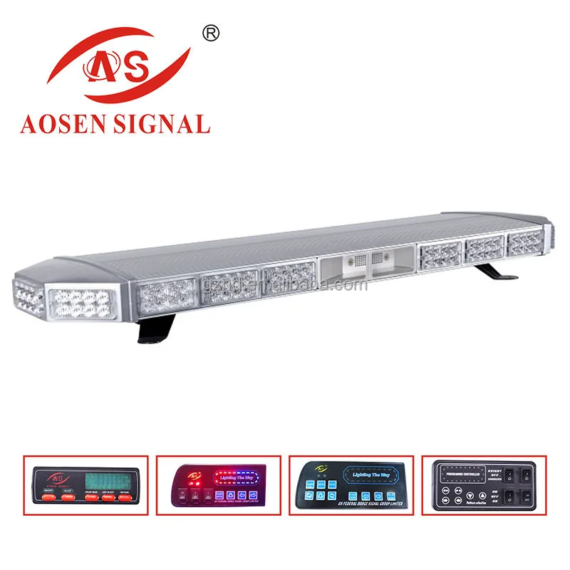 Полиция материалы Red Blue LED полиции светлая полоса аварийной мигает сирена динамик полиции света бар