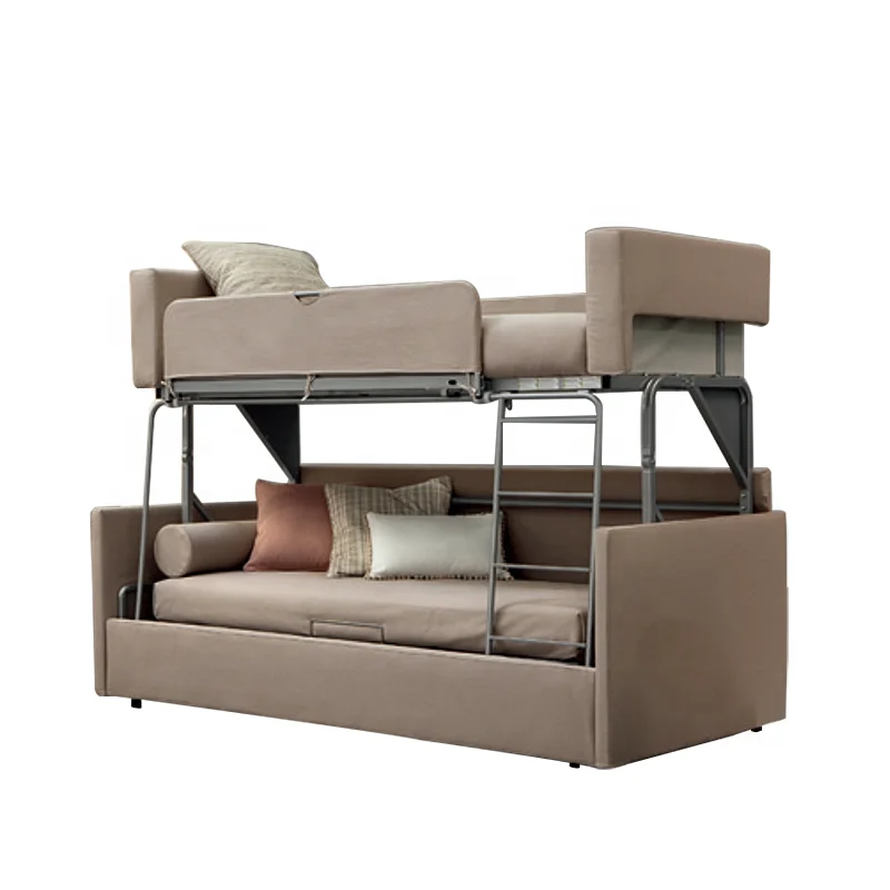 Foshan furniture sofa bunk bed supplier best price living room folding sleeper bed