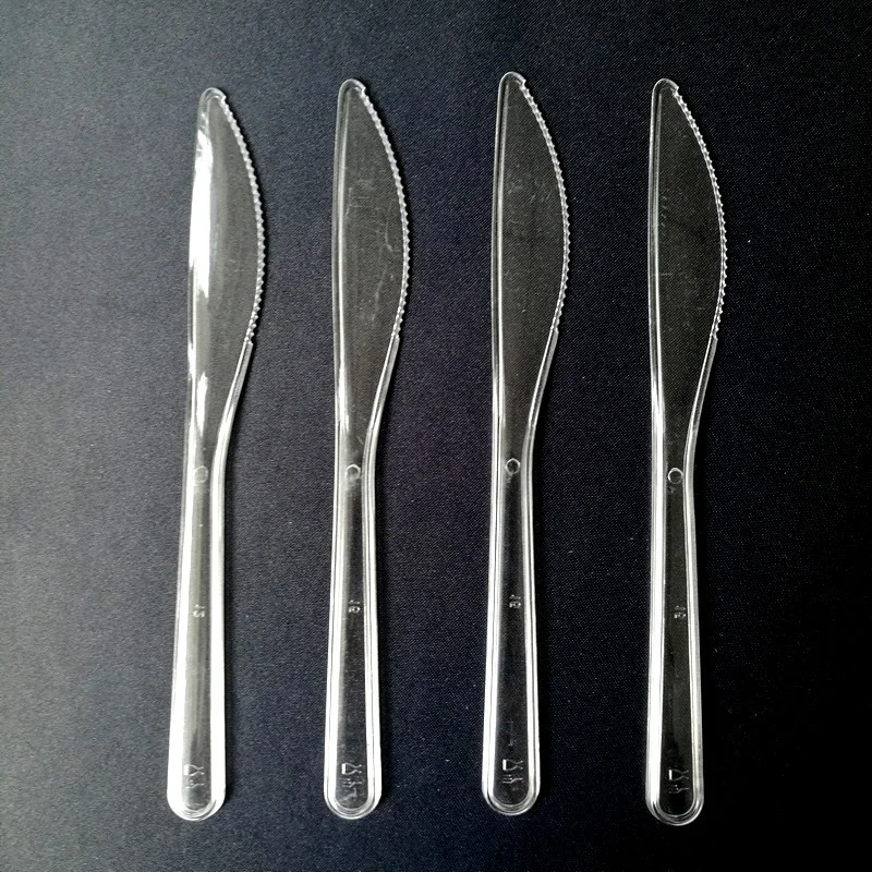 Whina wholesale medium weight PS disposable forks knives spoons set