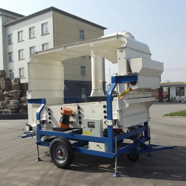 Wheat Sesame Sorghum Mazie Seed Cleaner Grain Bean Chia Quinoa Cleaning Machine