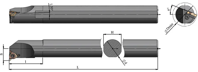 Thread Turning holder/ china tool holder SNL0007J08