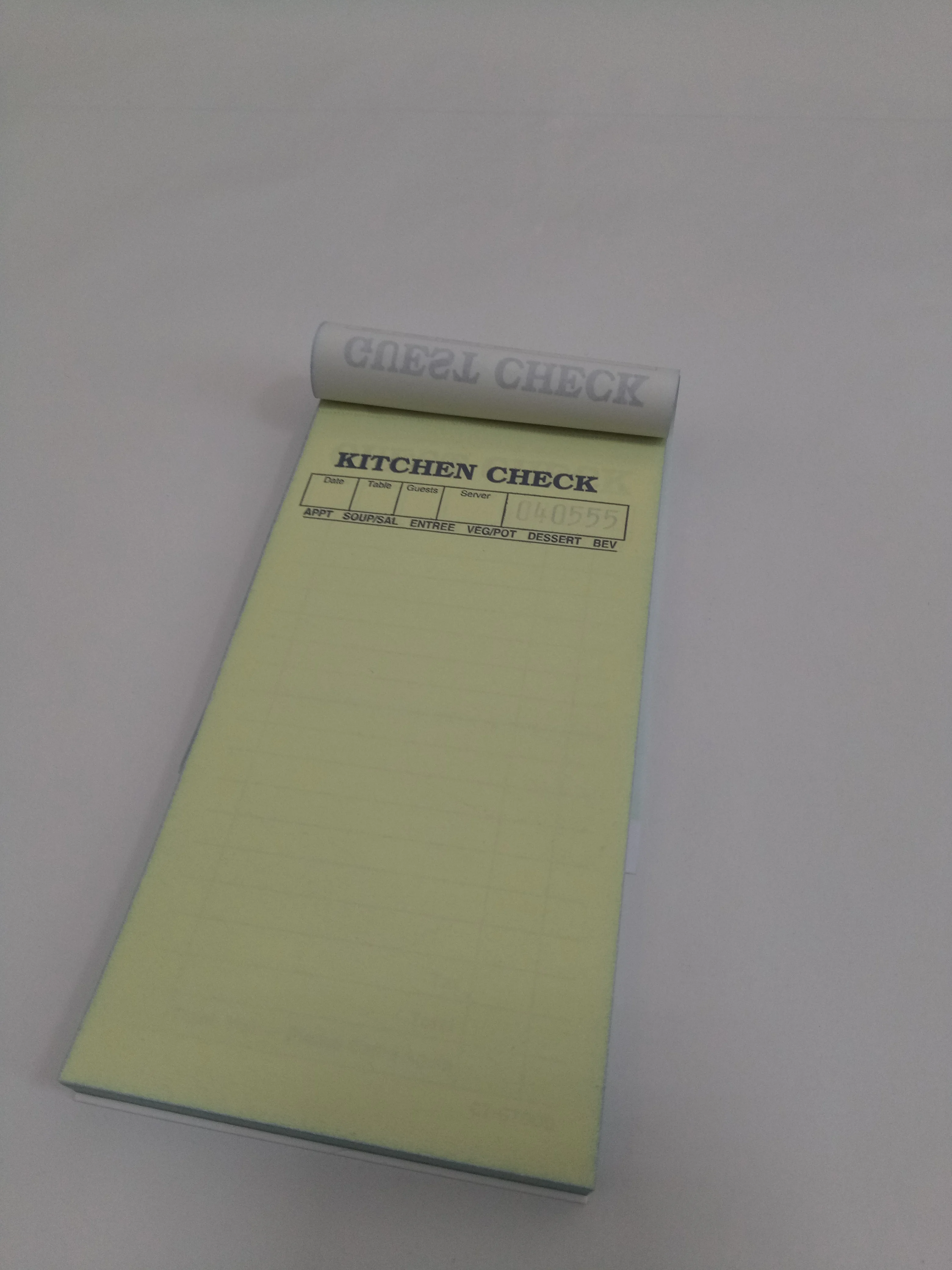 2024 CT-G7000 Guest check, notebooks and memo pads