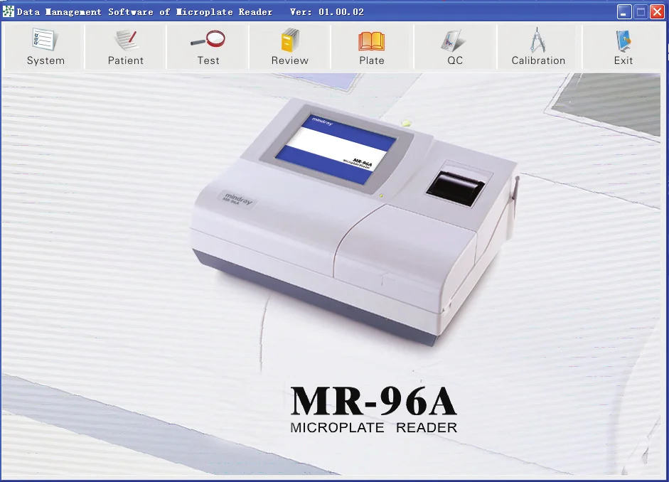 Mindray MR-96A Microplate Reader, elisa reader mindray for sale
