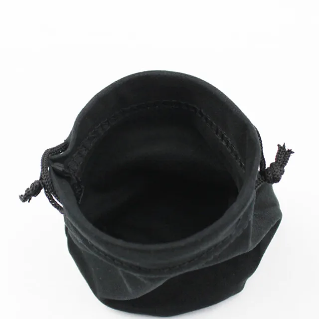 
Custom Logo Printed Microfiber Fabric Jewellery glass Soft drawstring Pouches 