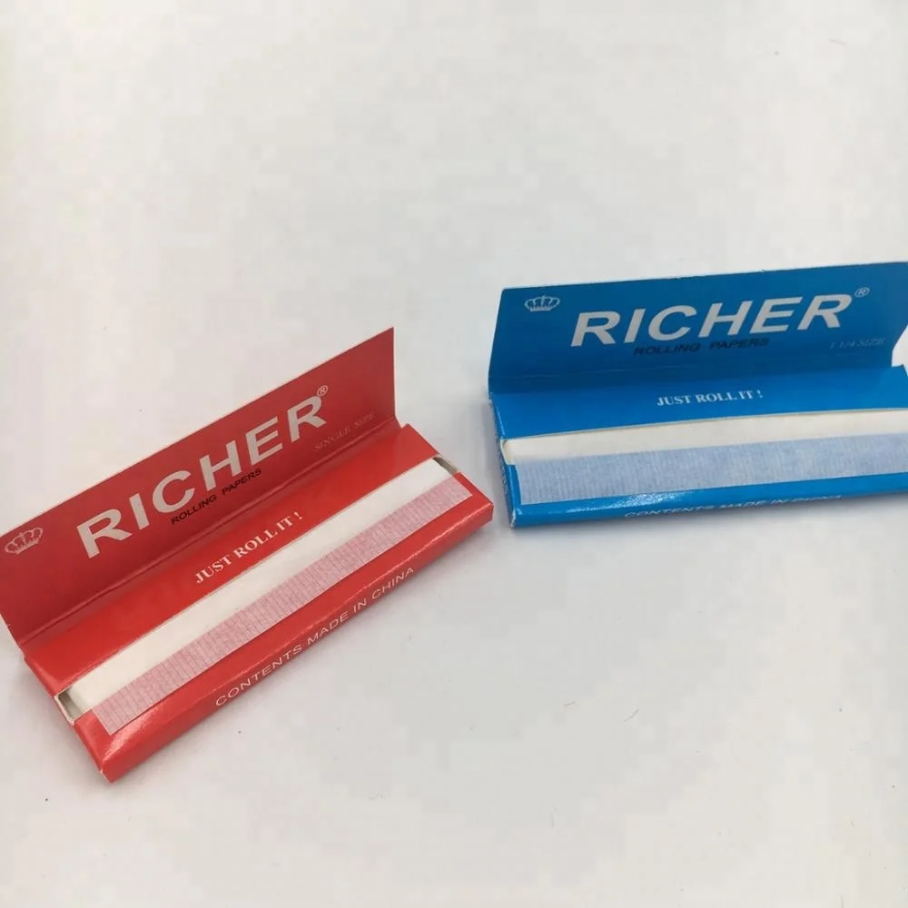 High Quality Gummed Rice Cigarette Rolling Paper