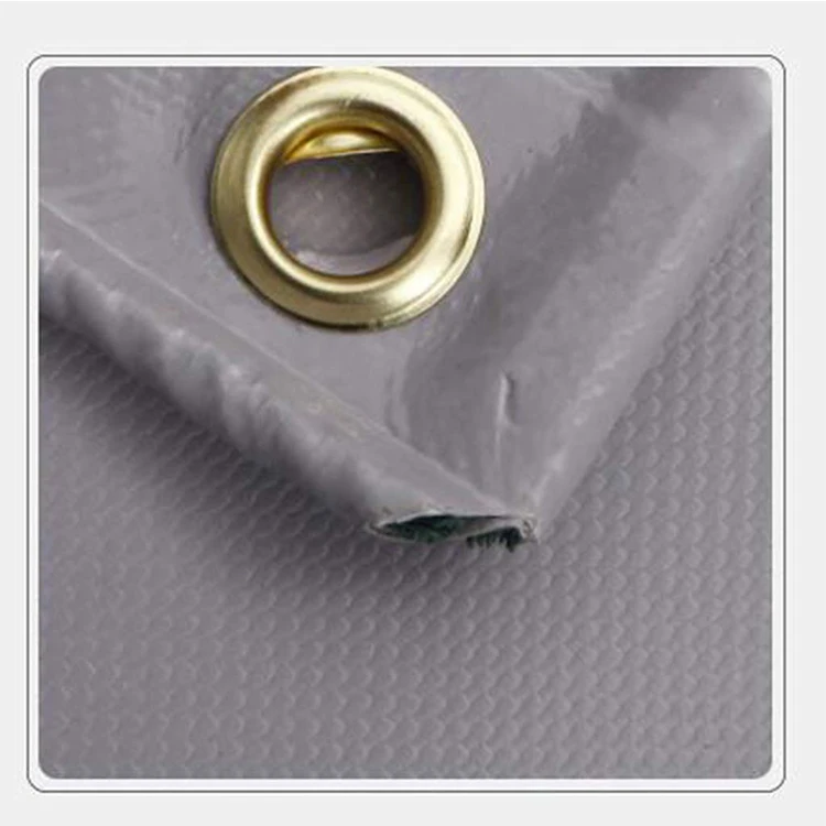 Stock Lot 650gsm Heavy Duty Polyester Plastic Tarp PVC Tarpaulin Truck Cover