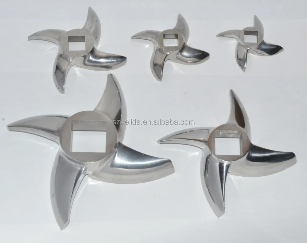 
25 years Food Grade 420/440 stainless steel meat chopper blade/meat grinder knife/meat mincer knife 