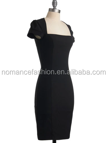 business knee length career dresses