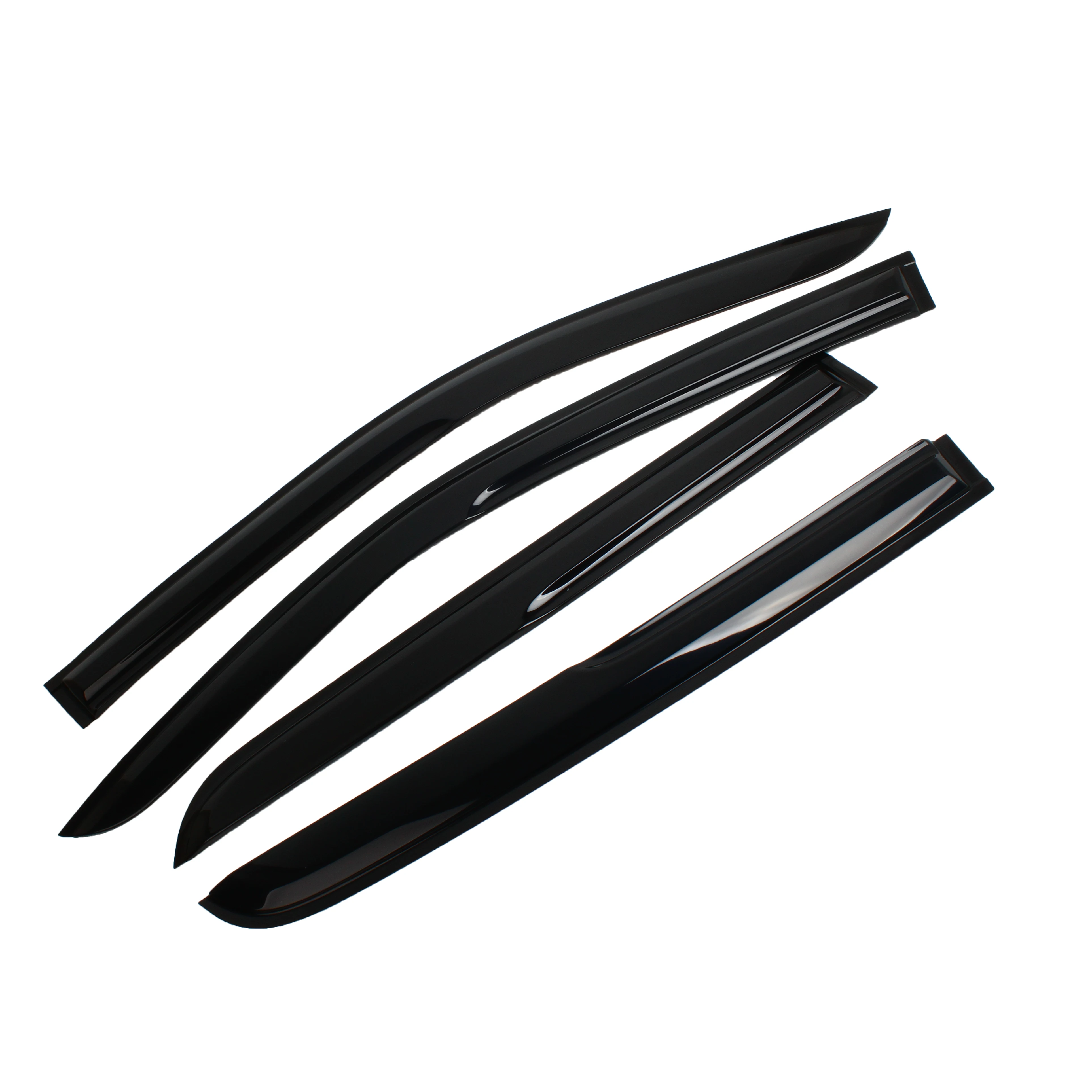 Auto side window deflector ABS car window visor 1.3mm rain guards toyota hilux  2015-2016  mugen type vent visor