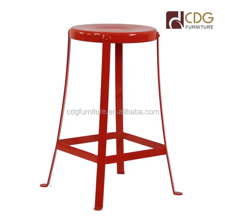Производитель металла барный стул счетчик табурет высота 75