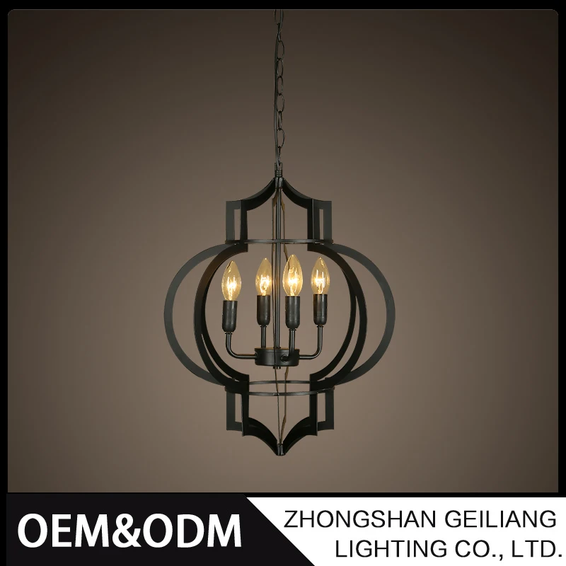 
Decorative glass kerosene lamp led vintage lighting copper brass pendant lamp 