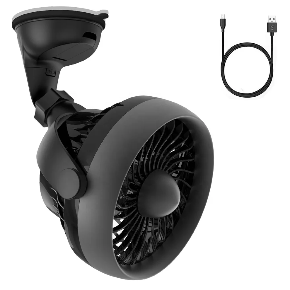 2019 Portable Electric Suction mini USB aroma car fan