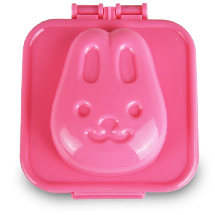 Cartoon Sushi Rice Decorating Mold DIY Cute Boil Egg Mold Kitchen Supply (Bear and Rabbit)
