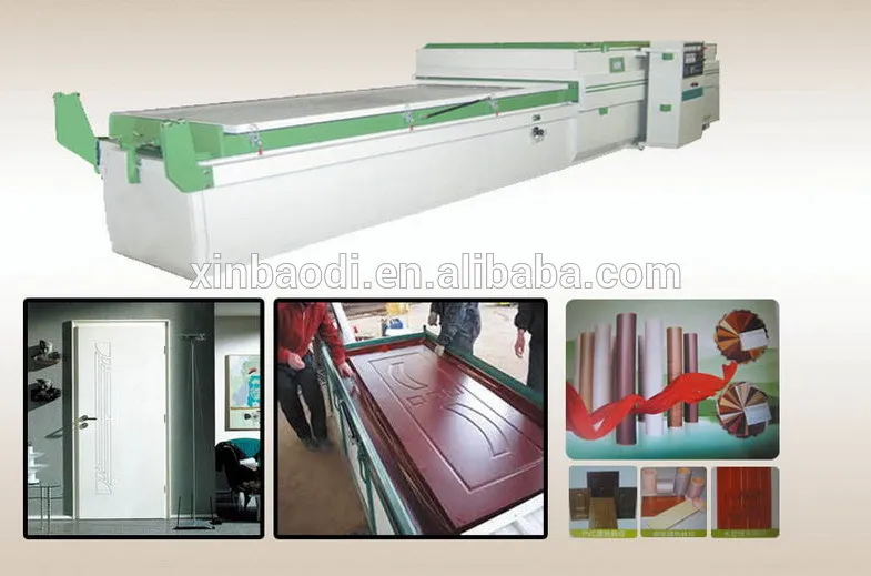 Tmseries сделано в китай деревообрабатывающей пвх фольги вакуумный мембранный пресс машина