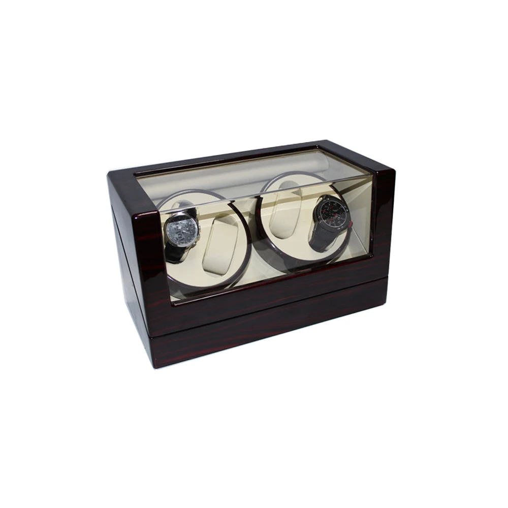 4+6 Slots Hot Sale Wooden Watch Winder Taobao