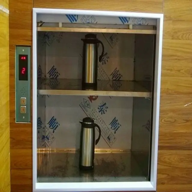 FUJIZY Mini food elevator for home kitchen dumb waiter restaurant dumbwaiter lift residential kitchen