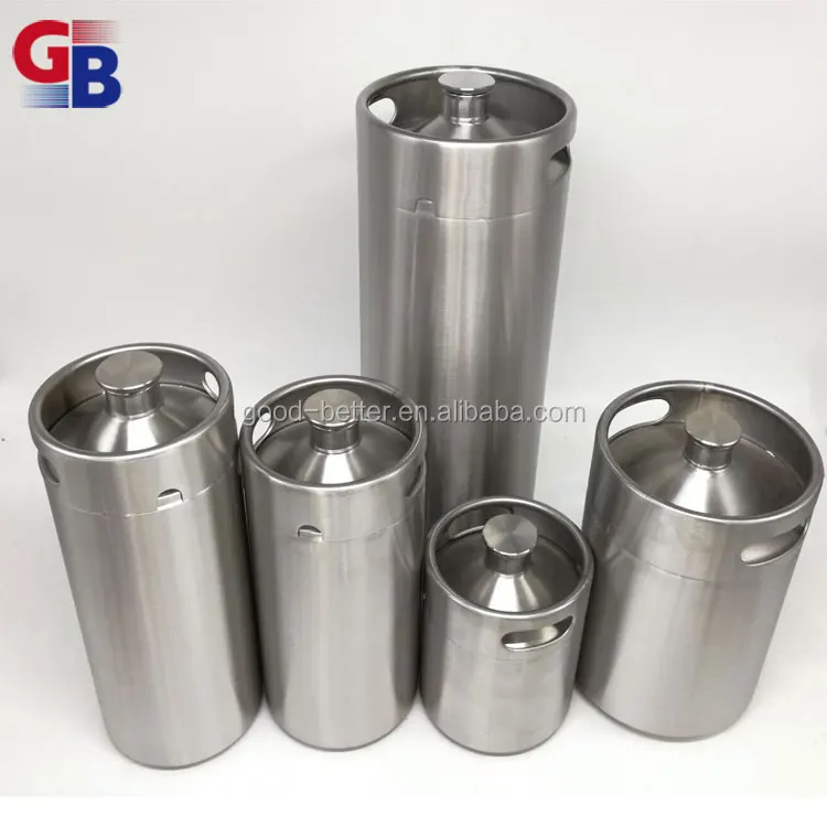 Hot selling SUS 304 stainless steel  2L/3.6/5L/10L homebrew Mini beer keg
