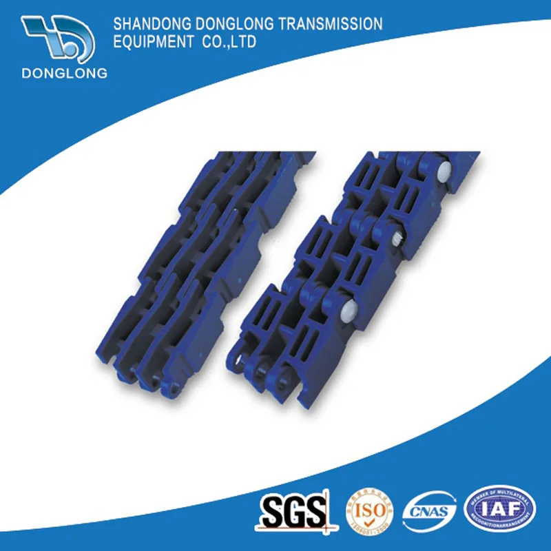 1100 series flat type modular belt food transmission plastic modular belt