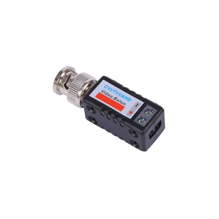 
75 ohm BNC to 120 ohm 720P 1080P 4MP 5MP HD CVI/TVI/AHD security cctv camera utp passive video balun 
