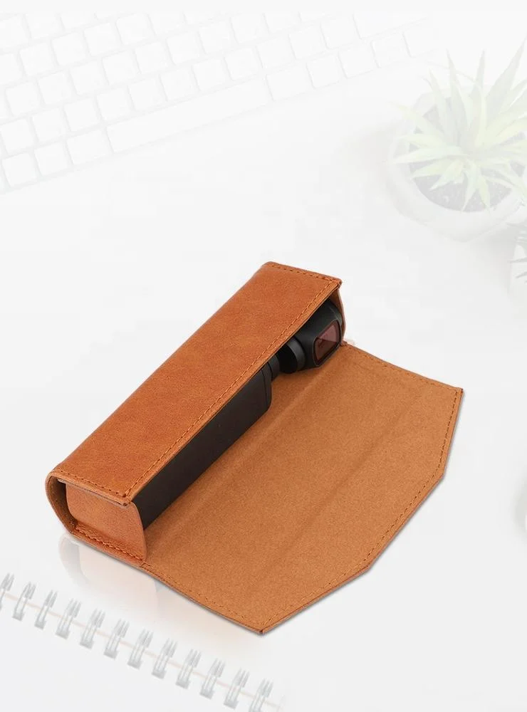 
Gimbal Camera Shockproof Protector Case Cover PU Leather cover Bag For DJI OSMO Pocket 
