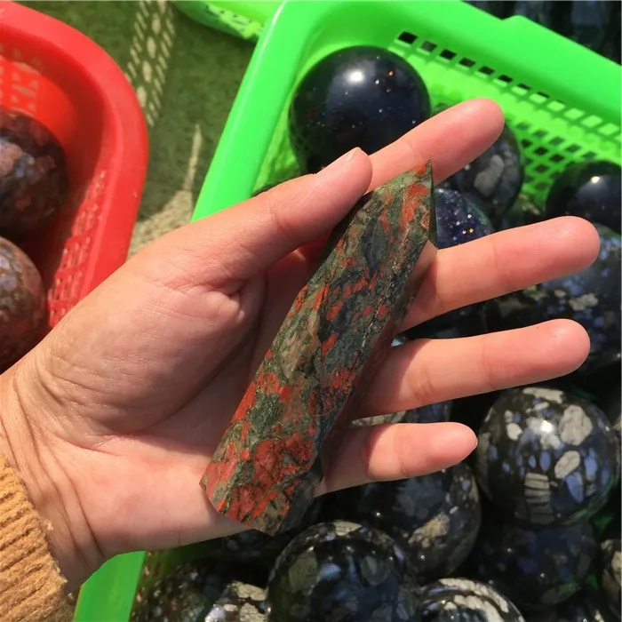 
Brazil Crystal Red Ruby Point Quartz Points Wand Wholesale 