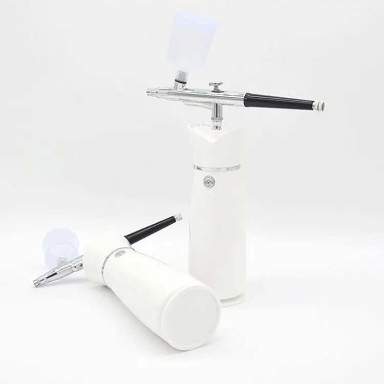 
Wireless cosmetic compressor mini portable facial oxygen cordless makeup airbrush 
