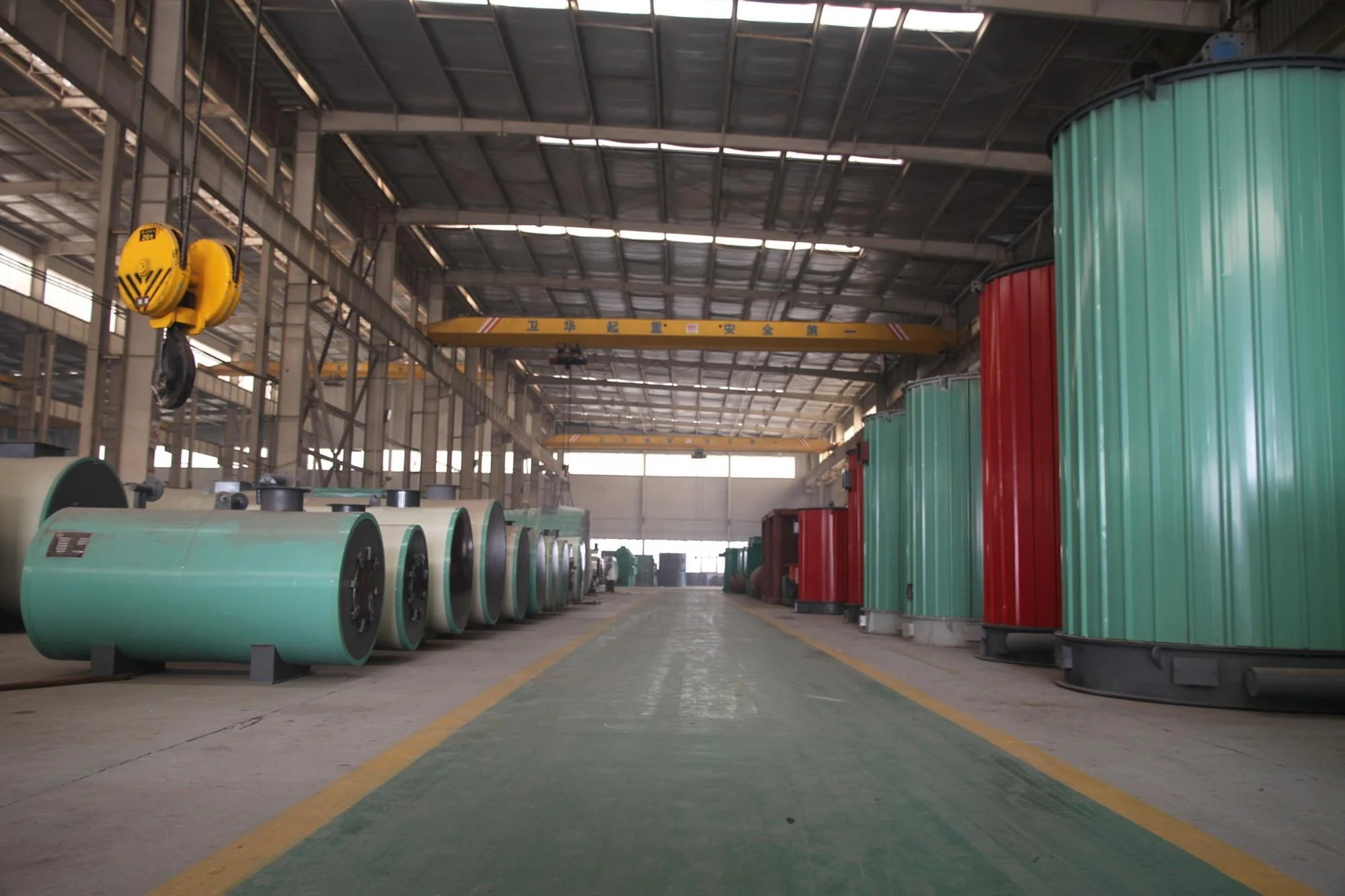 Vertical and horizontal automatic coal fired thermal oil boiler