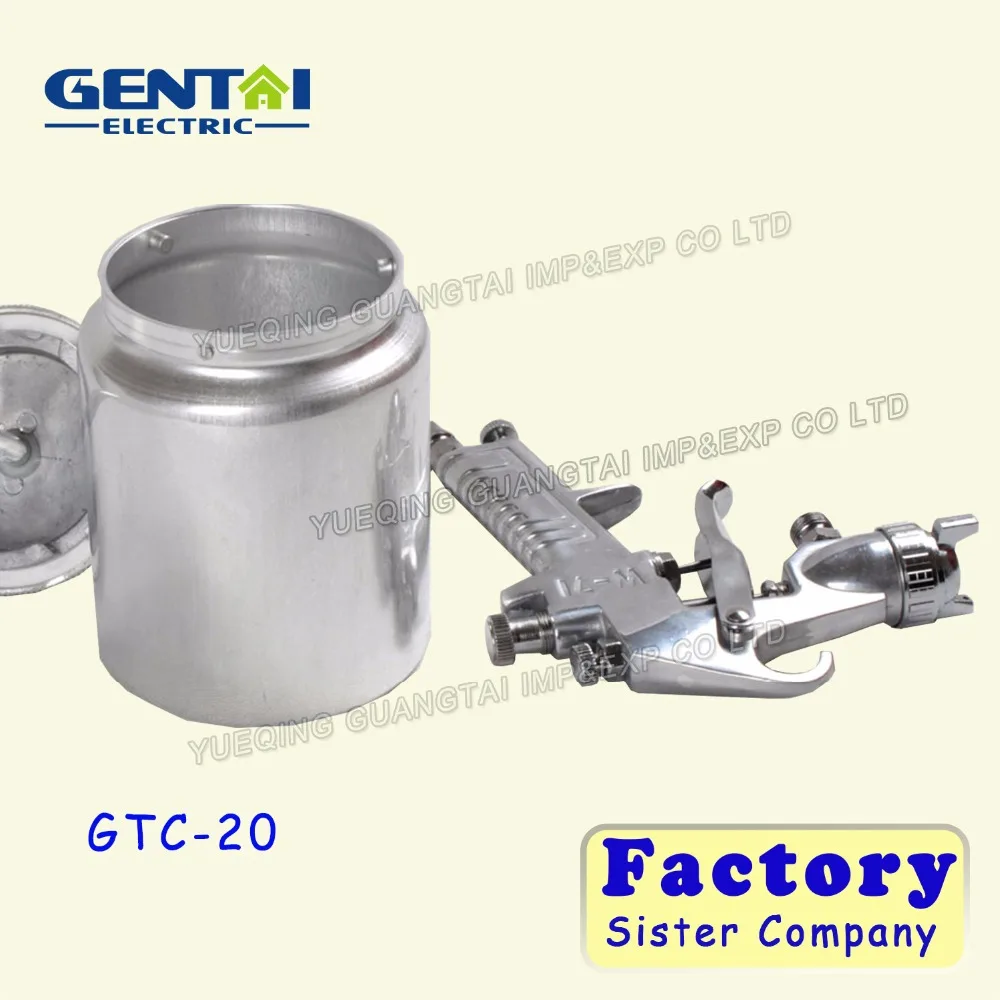  High Efficient Pneumatic Aluminum Pressure Hopper Air Paint Spray