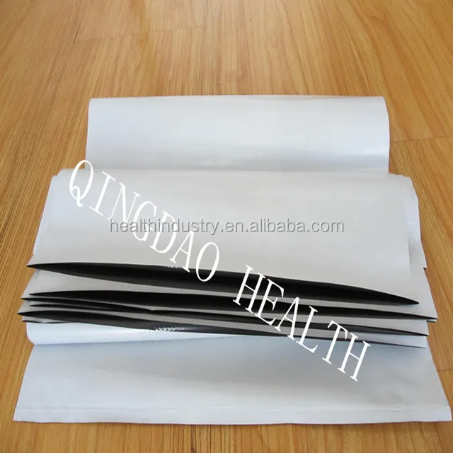 7ft x 70m x 230mic white/black grain silo bag for South American market