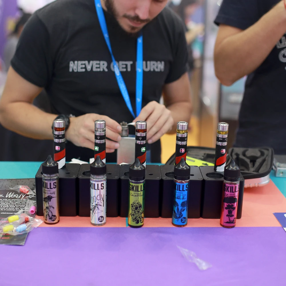 ATHENA Original ejuice Flavour Test bar eliquid Display for Vape Shop