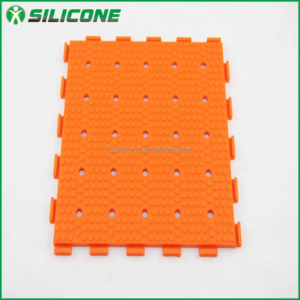 Household eco-friendly silicone floor mat/silicone mat/silicone rubber plate for flooring